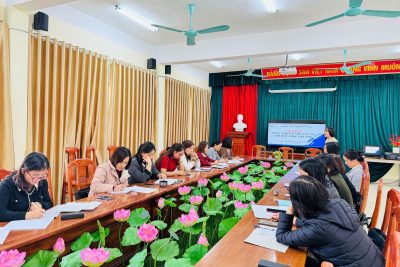 Trường Tiểu học Liêm Tuyền tổ chức tập huấn phát triển năng lực số cho học sinh tiểu học